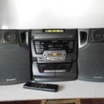 Sharp CD-C440 asztali mini Hi-Fi torony távvezérlővel fotó