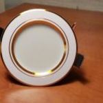 240V 5W-os 4000K warm white beépíthető LED spotlámpák fotó