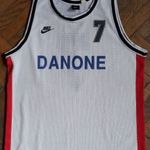 Danone Honvéd (Méret: XXL Tall) NIKE kosárlabda mez '1990 Bp. Honvéd, Bp. Sólymok fotó