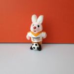 Eredeti DURACELL nyuszi FIFA 2002 World Cup Korea Japán Foci VB sport kabala figura 16 cm nyúl EXTRA fotó