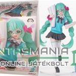 18cmes Anime figura - Vocaloid Hatsune Miku anime énekes avatar PVC szobor szemüveges-iskolás megjel fotó