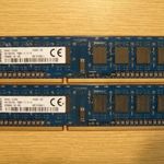 Kingston 8GB / 1600Mhz (2X 4GB) DDR3 memória KIT fotó