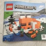 Lego Minecraft 21178 összeszerelési útmutató, prospektus 1 FT-RÓL, NMÁ! fotó