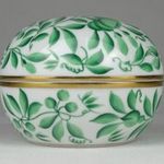 1Q678 Ritka madár mintás Herendi porcelán bonbonier fotó