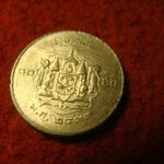 Thaiföld zinc 10 satang 1950 fotó