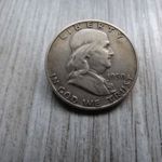 1950 - FRANKLIN - FÉL HALF 1/2 DOLLAR - EZÜST fotó