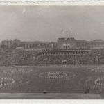 Népstadion fotósorozat. 1950-es évek. Talán az 53-ag megnyitó, vagy valamilyen tornaverseny. fotó