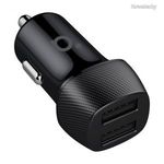 ACME CH110 2-ports USB Car Charger 12W Black 4770070882283 fotó