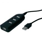 USB 2.0 hub, 4 portos, Digitus AB-50001-1 fotó