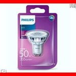 Philips LED GU10 4.6W 2700K 355lumen spot lámpa 5-ledes fényforrás = 50W halogén izzó fotó