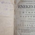 Isten Egyszerű Tiszteletére Rendelt Énekes könyv 1806 fotó