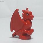 Lego CMF Dungeons & Dragons 71047 Baby Red Dragon figura 2024 fotó