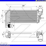 FORD FOCUS MK3 2014.10-2018.03 Intercooler, levegőhűtő 1, 6D 335x158x64 fotó