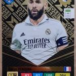 Karim Benzema Real Madrid Momentum focis kártya Panini Adrenalyn XL FIFA 365 2023 fotó