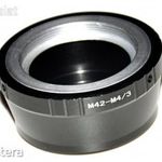 M42 Mikro 4/3 adapter fotó