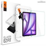 APPLE iPad Air 13 (2024) (A2903/A2904), SPIGEN EZ FIT HD üvegfólia, 1db, 0.2mm, 9H, segédkeret fotó