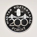 1994 Deák ezüst 200 Forint PP -LR40 fotó