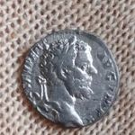 Septimius Severus 193-211 ezüst dénár, denarius. Ókori Római Birodalom. Érme fotó