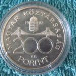 200 forint ezüst MNB 1992 - kapszulás fotó