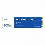 Western Digital 500GB M.2 2280 SA510 Blue WDS500G3B0B Alkatrész Winchester SSD fotó