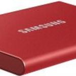 Samsung 500GB USB3.2/USB Type-C T7 Metallic Red MU-PC500R/WW Alkatrész Winchester SSD (külső) fotó