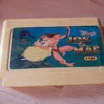 Joe & Mac sárga Kínai Nintendo Klón Kazetta Famiclone Cartridge játék - tesztelve fotó