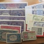 13 db RÉGI LENGYEL BANKJEGY 1916-1948 EGYBEN ELADÓ ! sz+ fotó