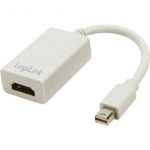 DisplayPort/HDMI adapter [1x mini DisplayPort dugó - 1x HDMI alj] fehér, LogiLink CV0036A fotó