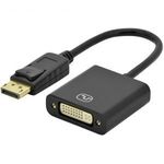 DisplayPort / DVI adapter [1x DisplayPort dugó - 1x DVI alj 24+5 pól.] fekete, Digitus AK-340401-... fotó