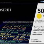 HP CE252A Toner Yell 7k No.504A Eredeti HP kellékanyag cikkszám: CE252A fotó