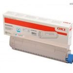 OKI C823/C833/C843 TONER CYAN 7K (EREDETI) Termékkód: 46471103 fotó