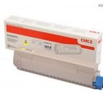 OKI C823/C833/C843 TONER YELLOW 7K (EREDETI) Termékkód: 46471101 fotó