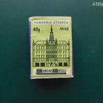 Régi fa gyufás doboz, Hungária Étterem. Gyufásskatulya, gyufásdoboz. Vintage Rare Matchbox. fotó