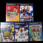 PS2 Játék Word Brain + PDC Darts + Dynamyte 100 + Rugby + High School Muscial fotó