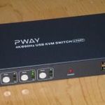 PWAY 4K 60 Hz HDMI USB SWICH 4 port fotó