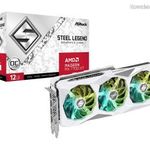 ASRock Radeon RX7700 XT Steel Legend 12GB OC 90-GA4PZZ-00UANF fotó