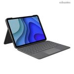 LOGITECH Billentyűzet - Folio Touch Ipad Air (4th gen.) Oxfordi szürke, UK fotó