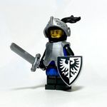 Black Falcon lovag EREDETI LEGO minifigura - BDP 910029 Hegyi erőd - 2024 - Új fotó