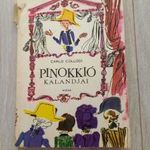 Carlo Collodi: Pinokkió kalandjai c. könyv (1977-es kiadás) fotó