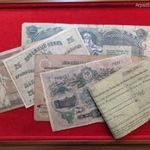 6db RÉGI OROSZ BANKJEGY 1917-1923 EGYBEN ELADÓ ! sz+, lyuk beszakadás fotó