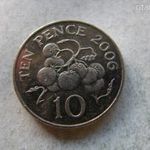 GUERNSEY 10 PENCE, 2006. 1 DB. fotó