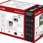 Bellcome Advanced 7 Video-Kit 2 Familie Videó kaputelefon Vezetékes Komplett készlet 14 részes Fehér fotó