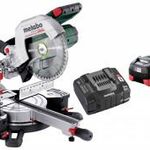 Metabo 614254810 Akkus fűrész 2. akkuval, Töltővel 254 mm 30 mm fotó