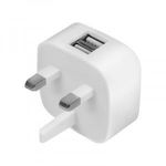 Logilink PA0209UK 2-Port USB Wall Charger UK Plug White PA0209 Kiegészítő, Kellék Töltő fotó