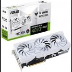 VGA Asus RTX4070TI SUPER TUF O16G BFT White (90YV0KI0-M0NA00) fotó