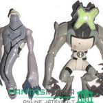 Ben 10 / Ten figura - kb 10-12cm-es Benwolf és Ghostfreak játék figurák, mozgatható végtagokkal - ha fotó