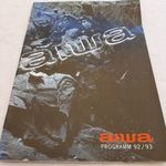 AIWA 1992-93 TV, HIFI, Video katalógus - ritka gyűjtőknek fotó