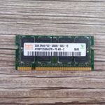 Hynix 2GB DDR2 laptop memória 667MHz HYMP125S64CP8-Y5 fotó