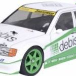 Tamiya 1: 10 RC modellautó Elektro Közúti modell Mercedes Benz 190E debis Zakspeed Brushed 4WD épí... fotó