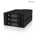 Raidsonic IcyBox IB-553SSK 3xSATA/SAS 3.5" HDD Black fotó